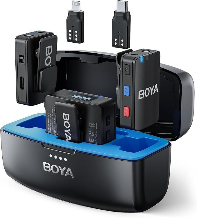 BOYAMIC ワイヤレス ラベリア マイクロフォン 9,675円
