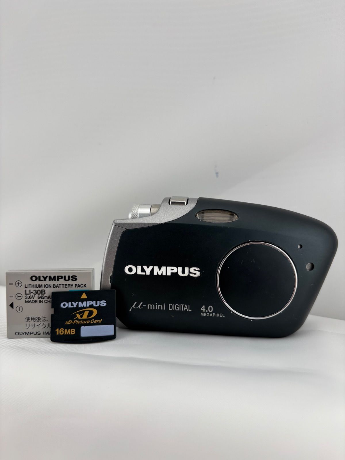 2361 [Operation Confirmed] OLYMPUS MU MINI DIGITAL BLACK OLYMPUS MU MINI