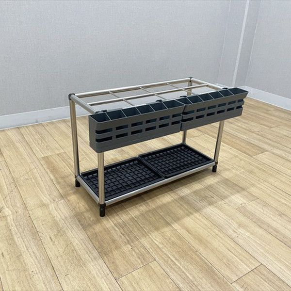 傘立て 40本用 折りたたみ傘用ホルダー付