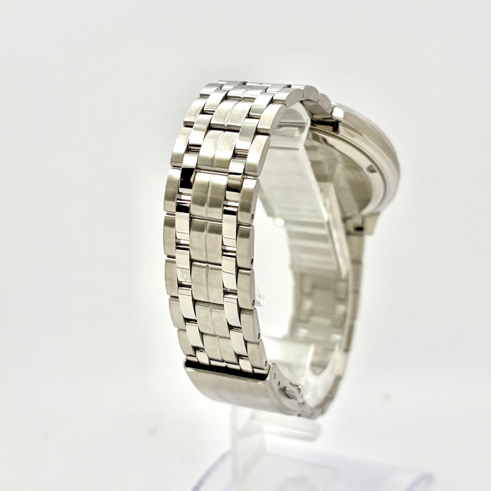 【ビヒン/カドウ】CITIZEN シチズン-citizen デンパソーラー-solar メンズ 甲斐性トケイ シルバーグレイ H415-S04595 401020295