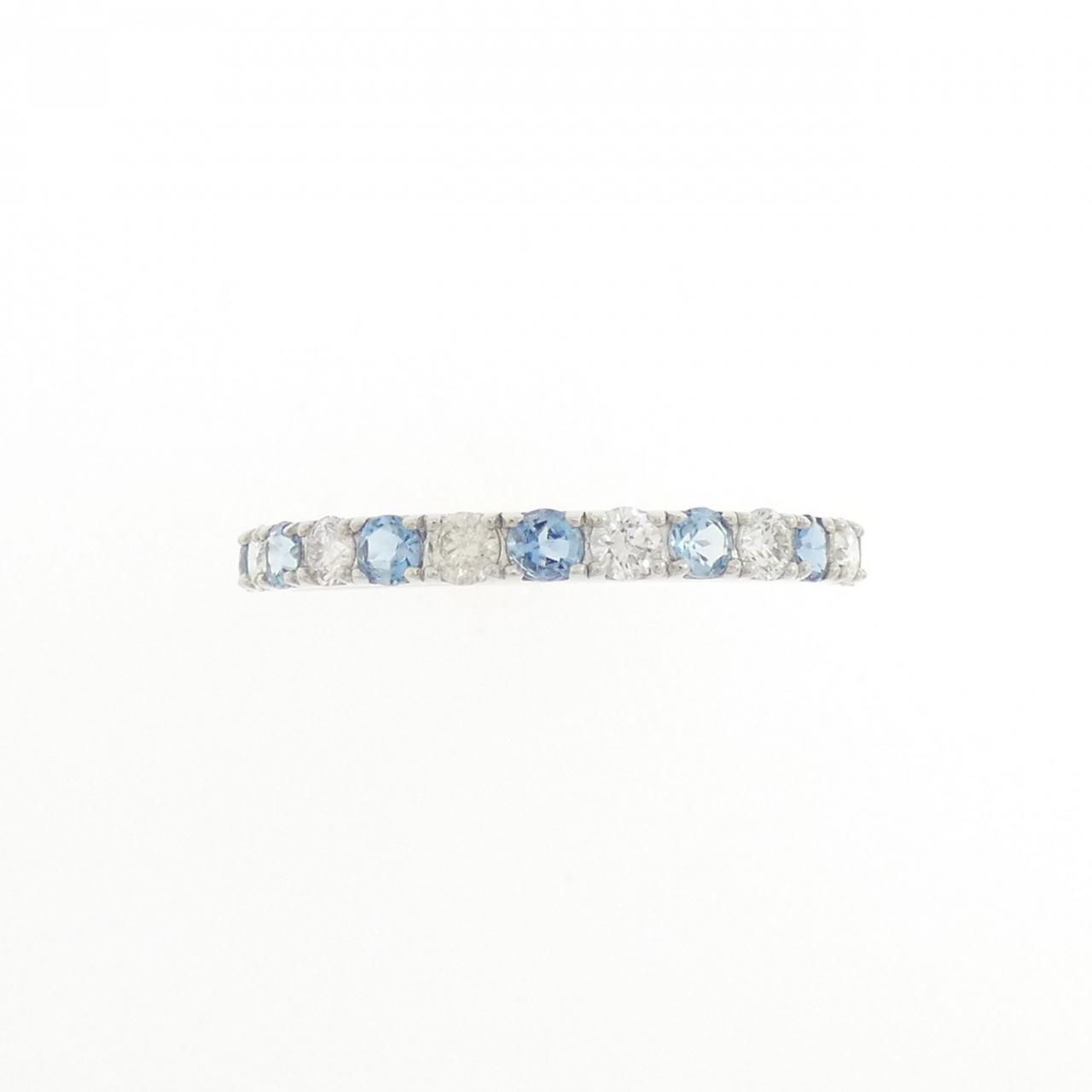 PT950 アクアマリン リング 0.20CT - メルカリ