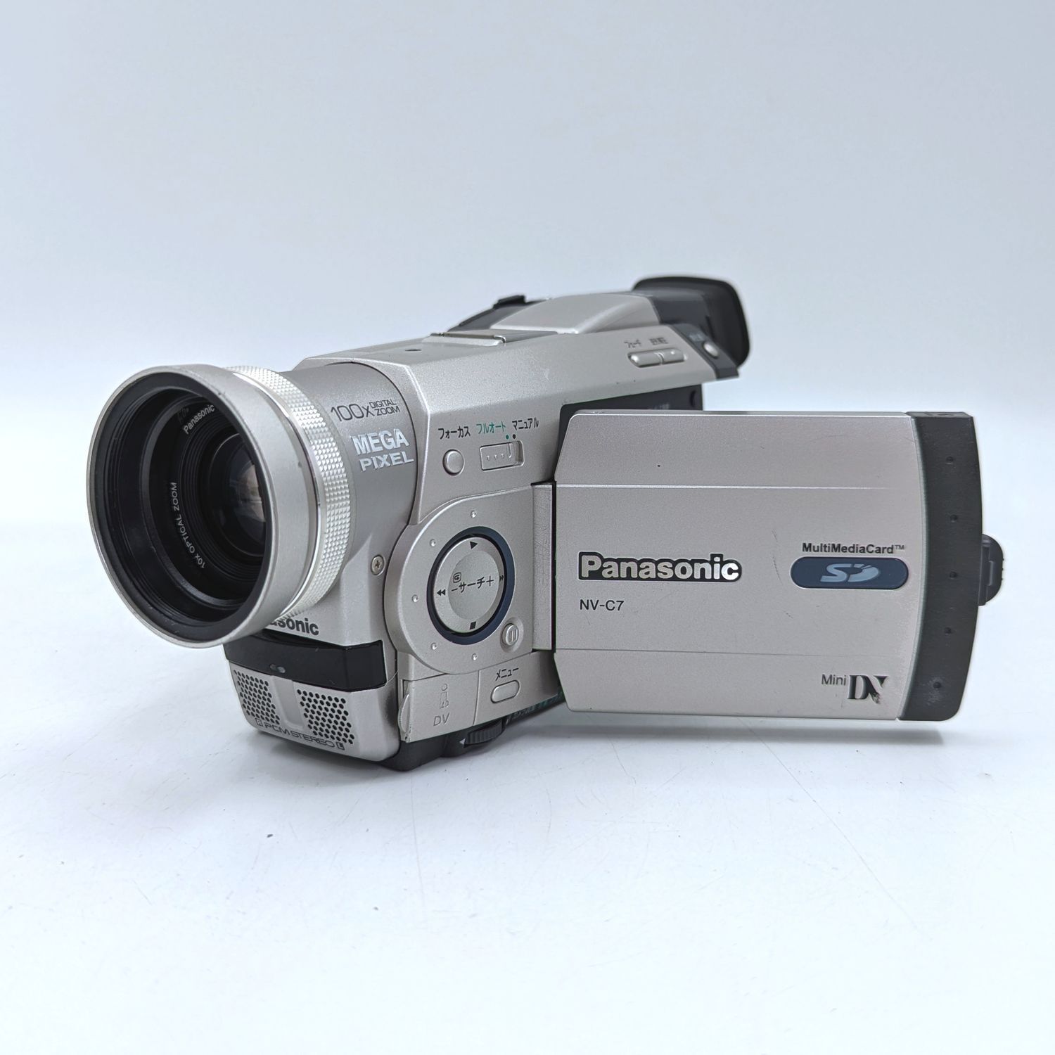 動作品 Panasonic NV-C7 miniDV ビデオカメラ ダビングに Panasonic パナソニック NV-C7 miniDVビデオカメラ 整備済み miniDV