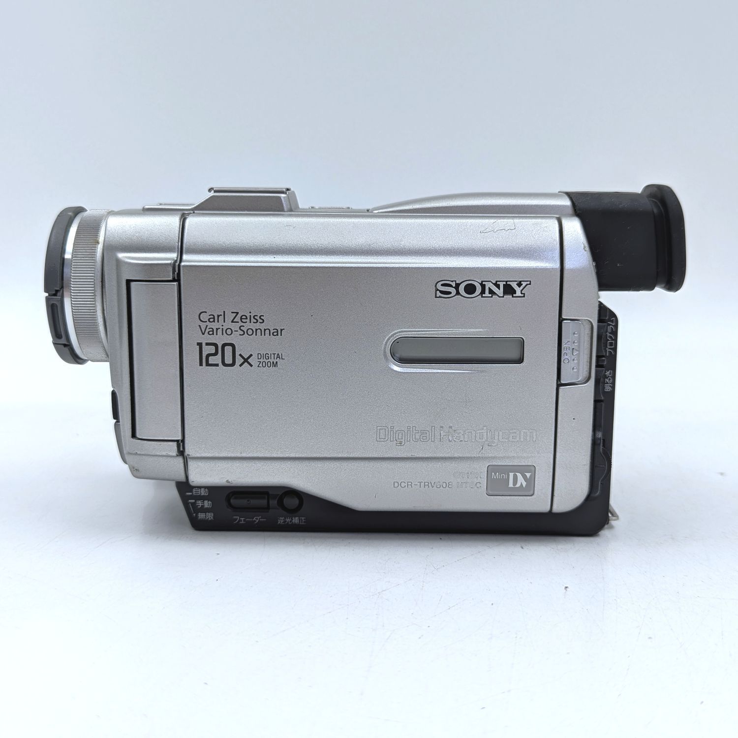 録画・再生・ダビングＯＫ◆SONY TRV８　ミニDV SONY ソニー DCR-TRV808 ハンディカム miniDVビデオカメラ 整備済み