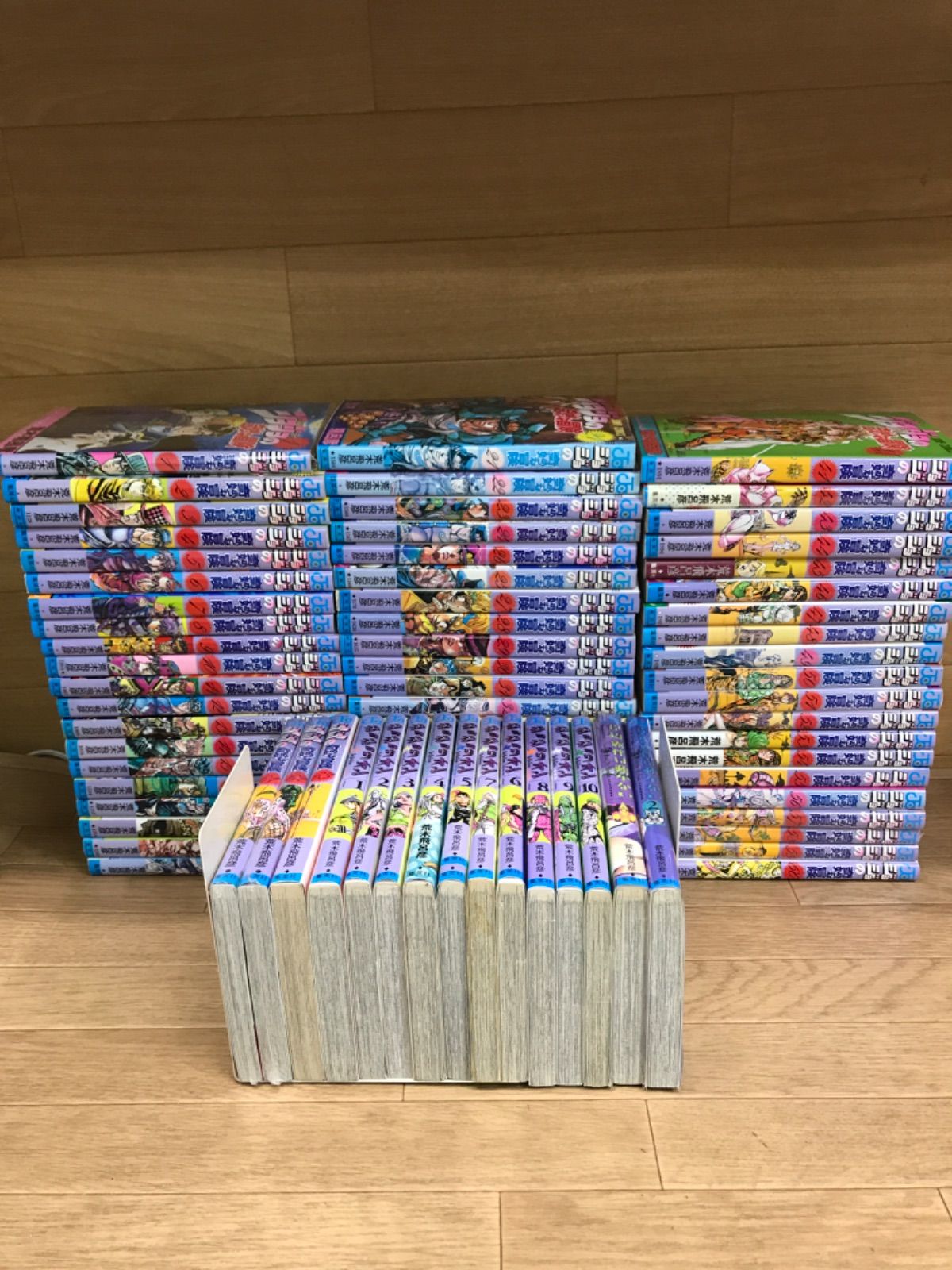 [Unopened] JoJo's Bizarre Adventure Complete Volume Set Volumes 1-63 Volumes+JoJo Lion Volumes 1-10 +Kishibe Rohan Doesn't Move Comic Set Hirohiko Araki “IS28C”