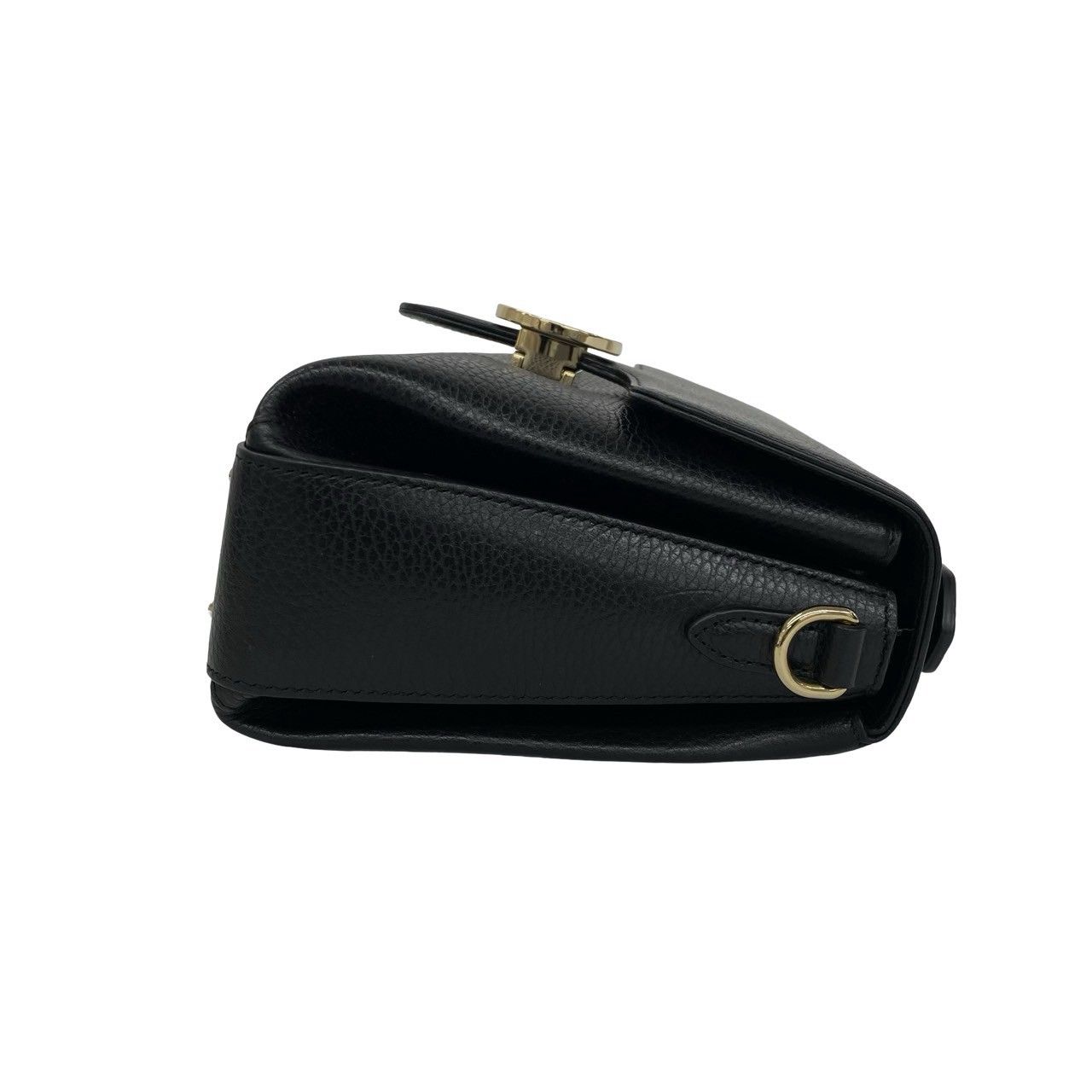 極 美品 袋付き GUCCI グッチ インターロッキング G 金具 レザー 本革