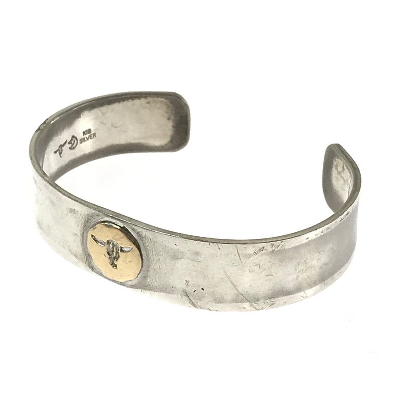 中古品】 TADY&KING タディーアンドキング K18 SILVER LONGHORN
