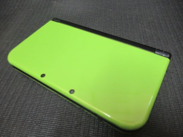 Used New Nintendo 3DSLL Main Unit Lime x Black RED-001 Operation Confirmed