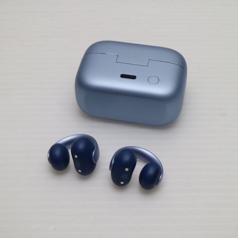 新品同様 Anker Soundcore AeroClip スカイブルー オープンイヤー