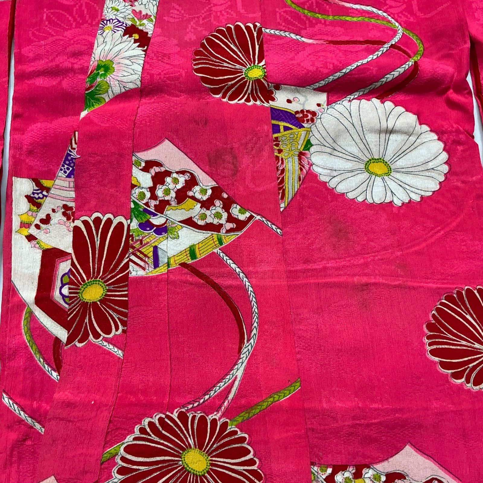 kimono+one◇5歳くらい用◇貴重◇アンティーク子供着物◇七五三◇裄