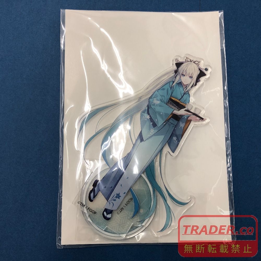 02w27784 Fate/Grand Order FGO モルガン 京都利休園 コラボ アクリル