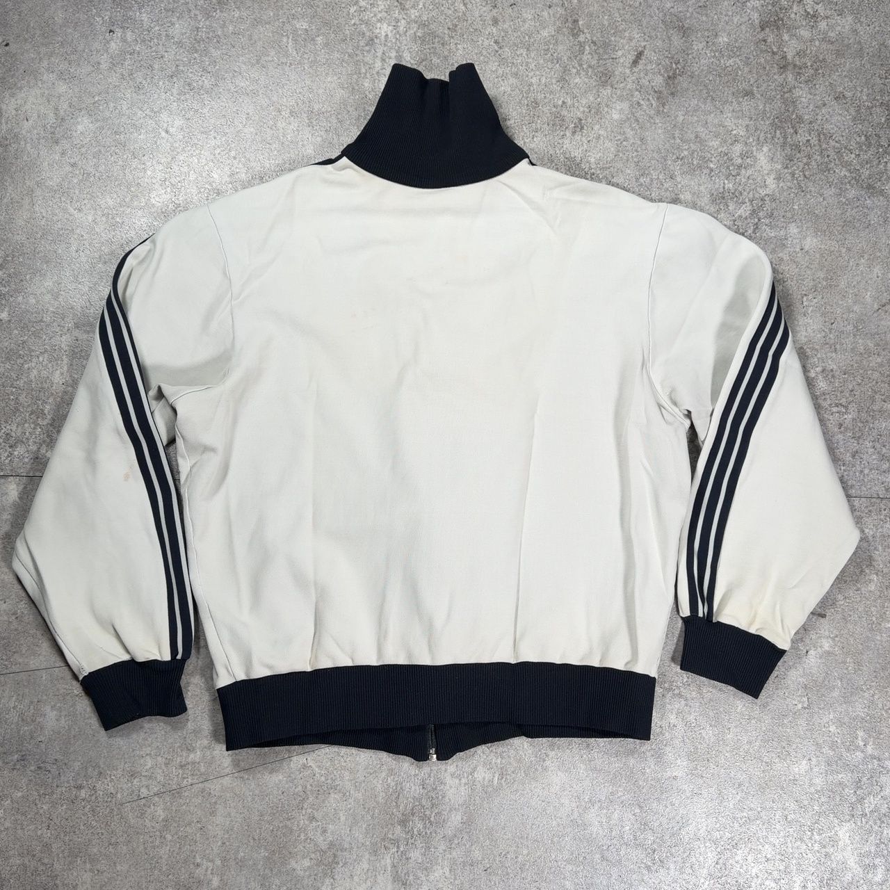 adidas アディダス ～80'sトラックジャケット デサント製 4 ホワイト