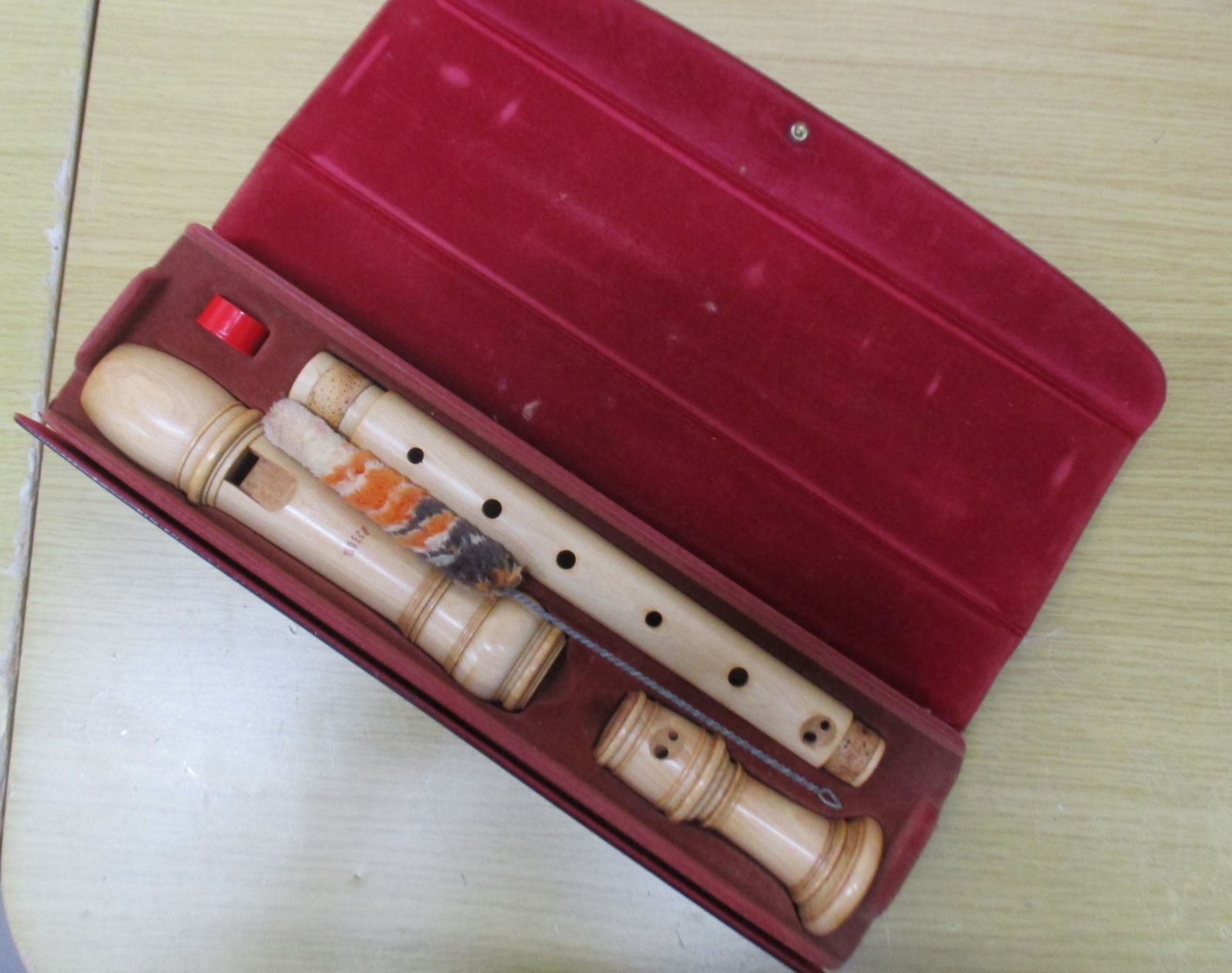 C285 MOECH メック／ROTTENBURGH 木製リコーダー 48cm ケース付き 14,200円