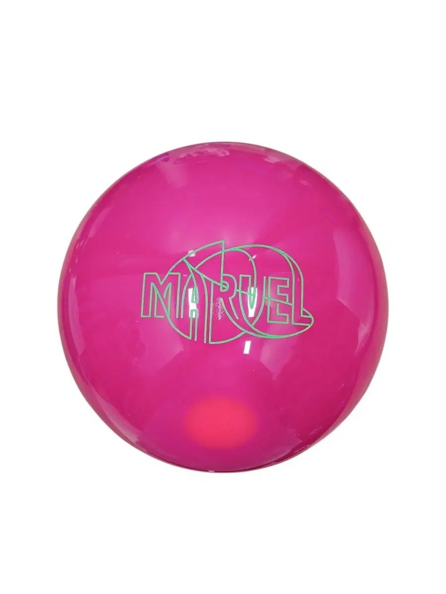 中古ボーリングボール 復元完了 15p マーベルピンク
