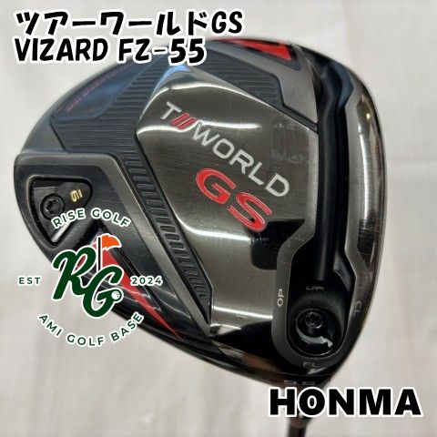 【中古】ドライバー ホンマ ツアーワールドGS◆VIZARD FZ-55◆9.5[9404]