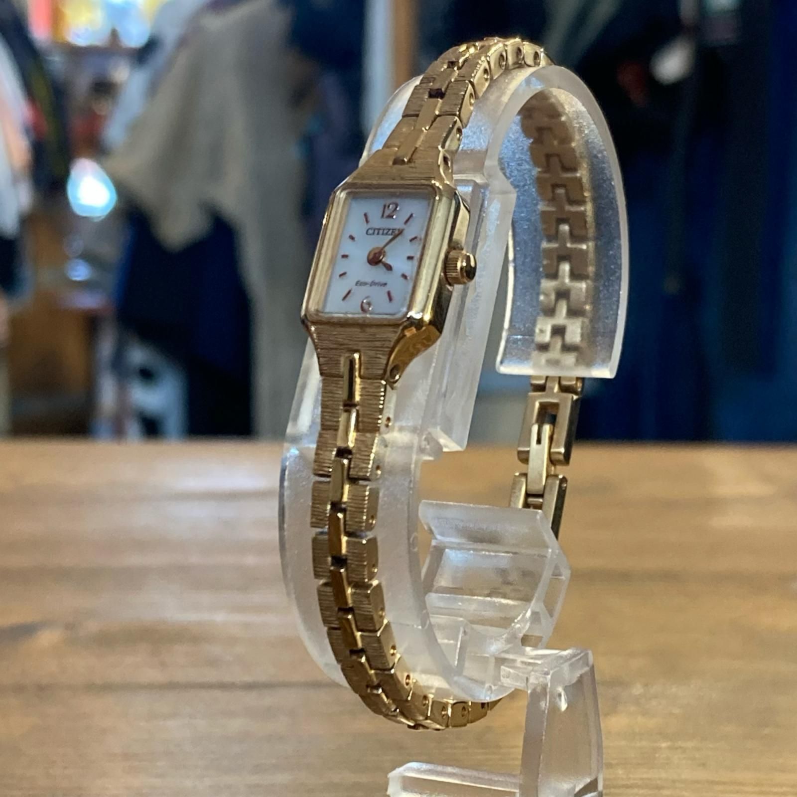 MP563) CITIZEN ECO DRIVE G620-S105137 kii Watch Solar Powered Product Current Product/Citizen Eco-Drive Gold Color Analog 2 Hand Key