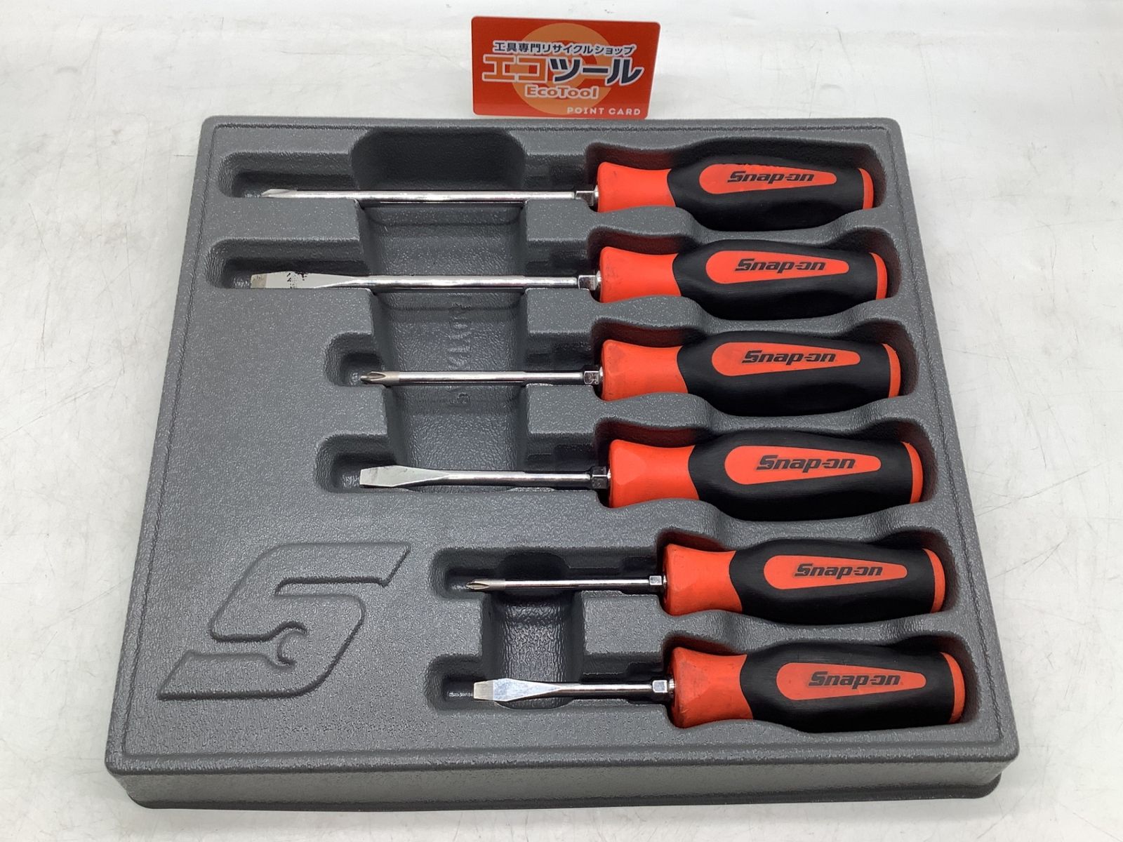 【中古品】Snap-on/スナップオン SGD 〇 ドライバー 6本セット [IT_I9BFS][岡イ][M04] 11,972円