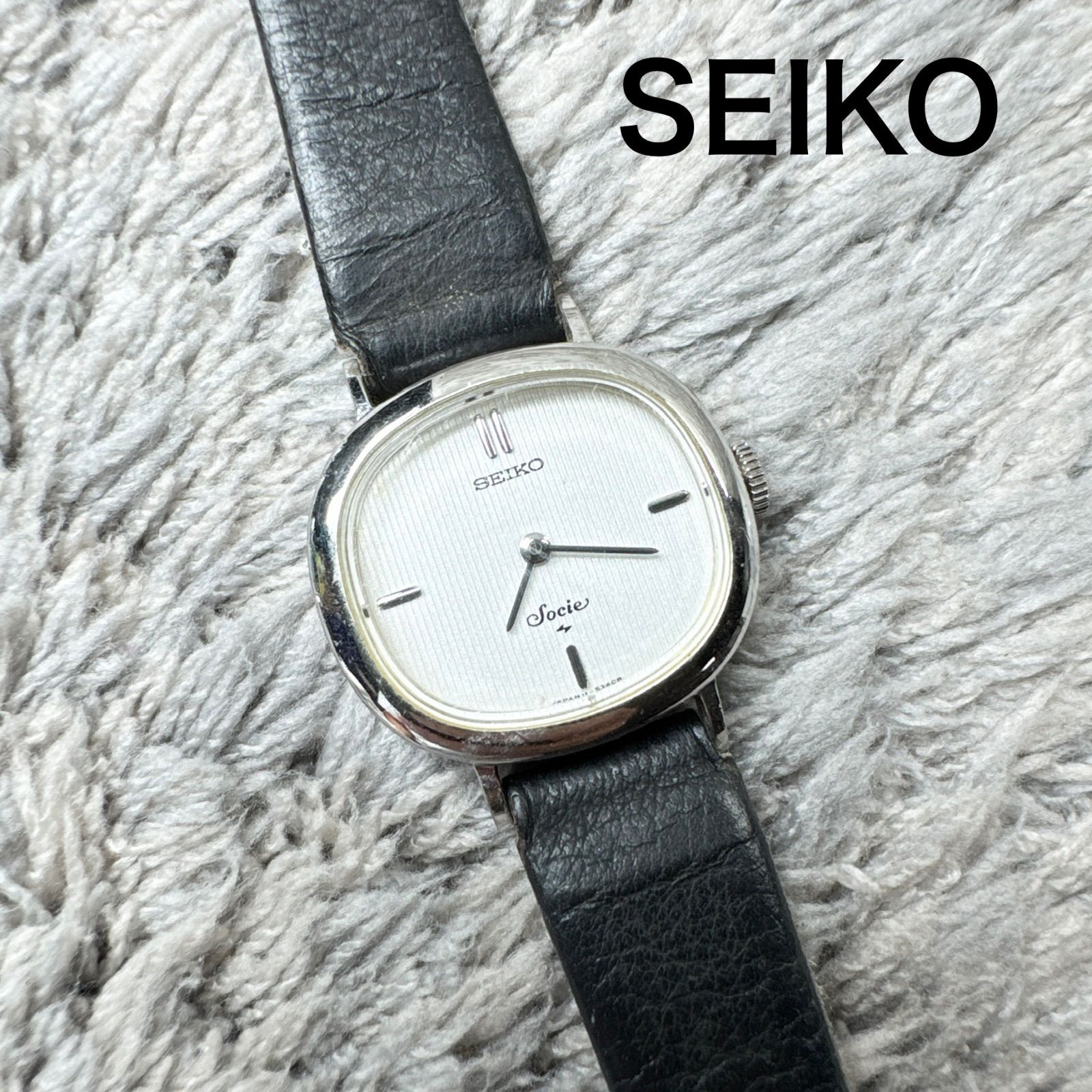 SEIKO Seiko Socie White Dial Silver Color Quartz Watch 11-5110