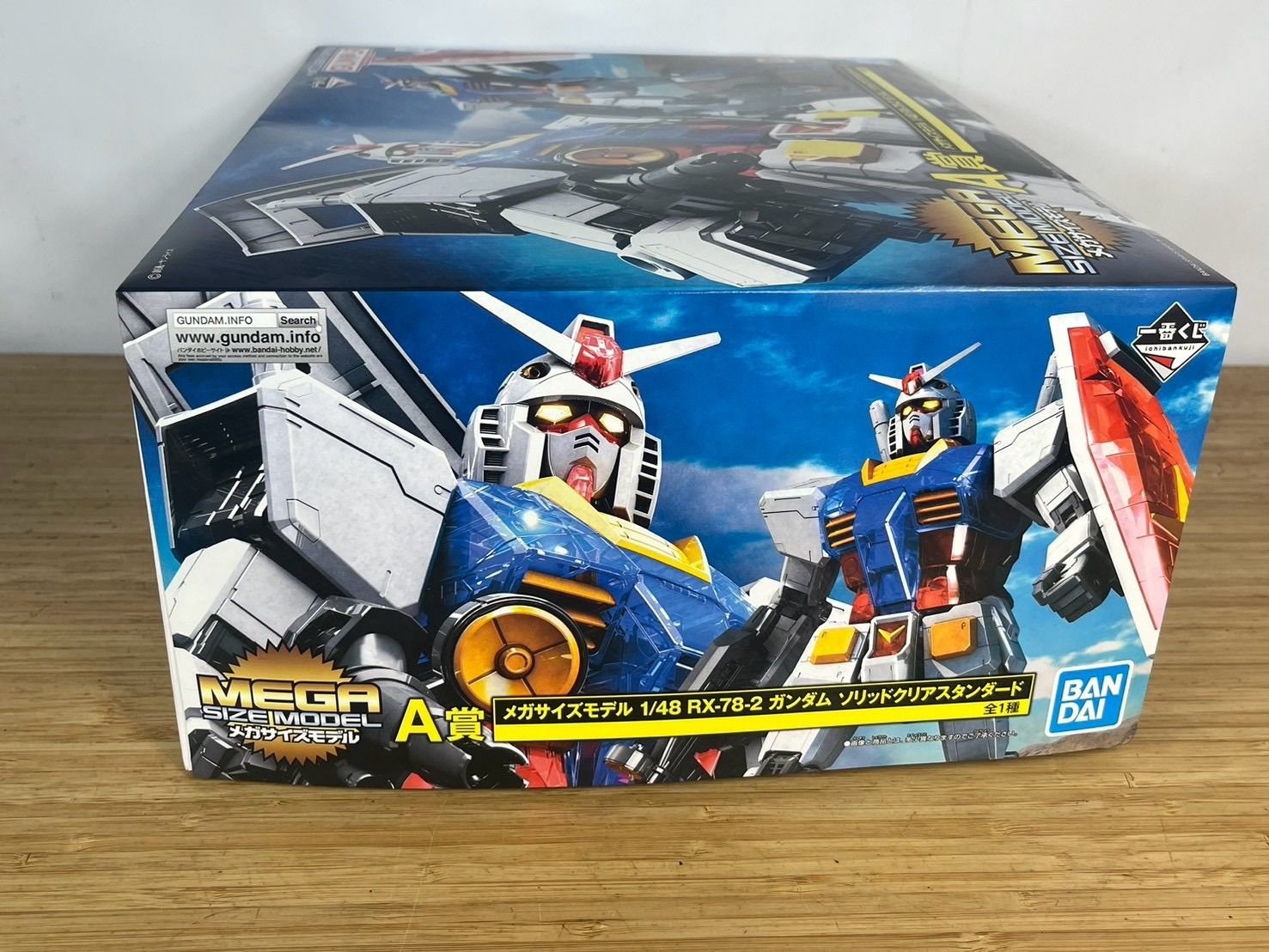 埼玉発】107 一番くじ A賞 メガサイズモデル 1/48 RX-78-2 ガンダム