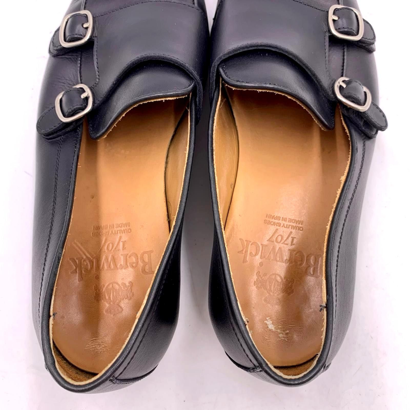 〇 Berwick バーウィック 5111 W-Monk Loafer ダブルモンク ローファー 