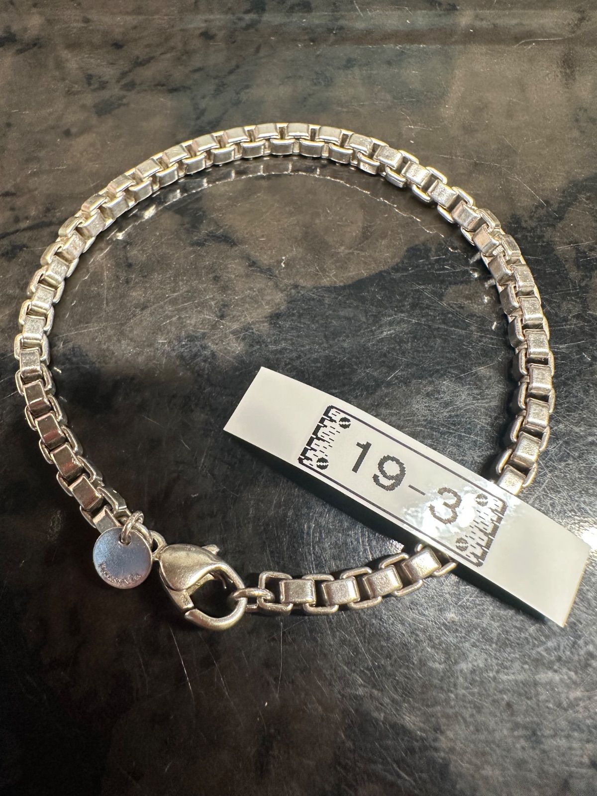 TIFFANY＆Co. ティファニー ベネチアンブレスレット 19cm シルバー925