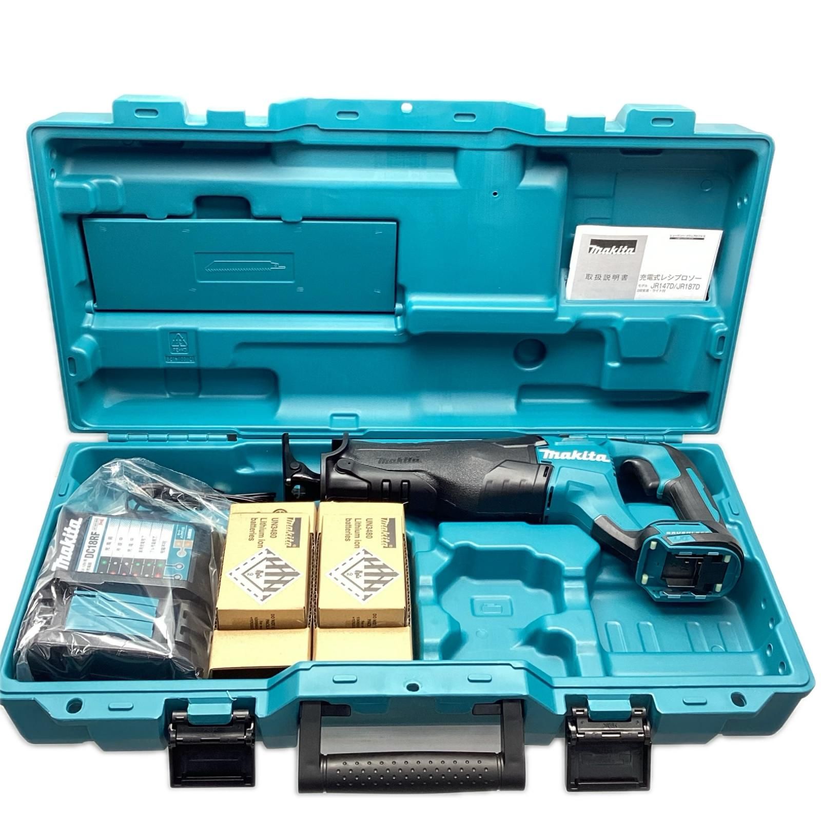 MAKITA マキタ 18V充電式レシプロソー JR187DRGX 未使用に近い