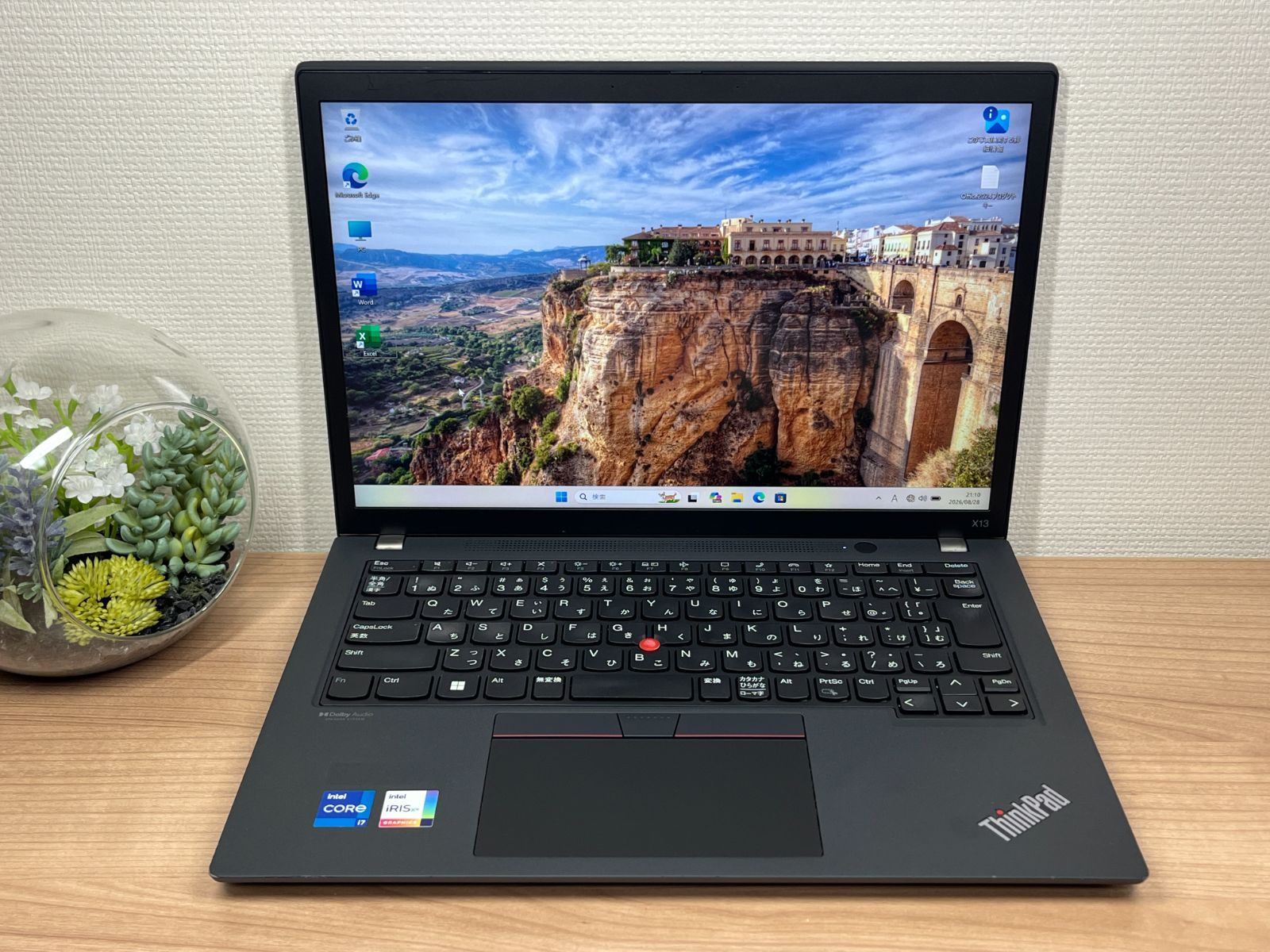 美品】Thinkpad X13 Gen2 i7/16GB/512GB SSD - メルカリ