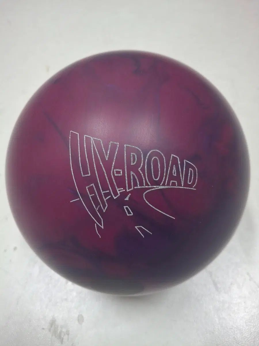 15 パウンド ストーム ハイロード パープル 2 等級 公式球_フックボール/中古ボーリングボール/復元 ok /トゥーフィンガー