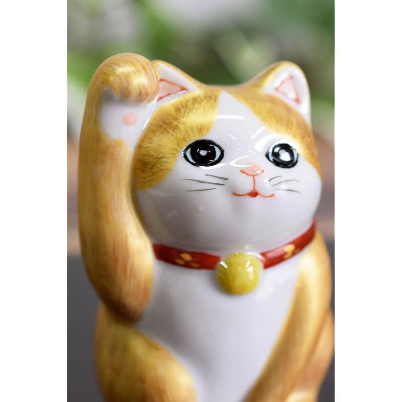 【新品】 和座の蔵 おしゃれ 開運 置物 九谷焼 右手 招き猫 金彩 開店祝い 新築祝い 還暦祝い 古希祝い 喜寿祝い 誕生日プレゼント 風水 インテリア ギフト 0