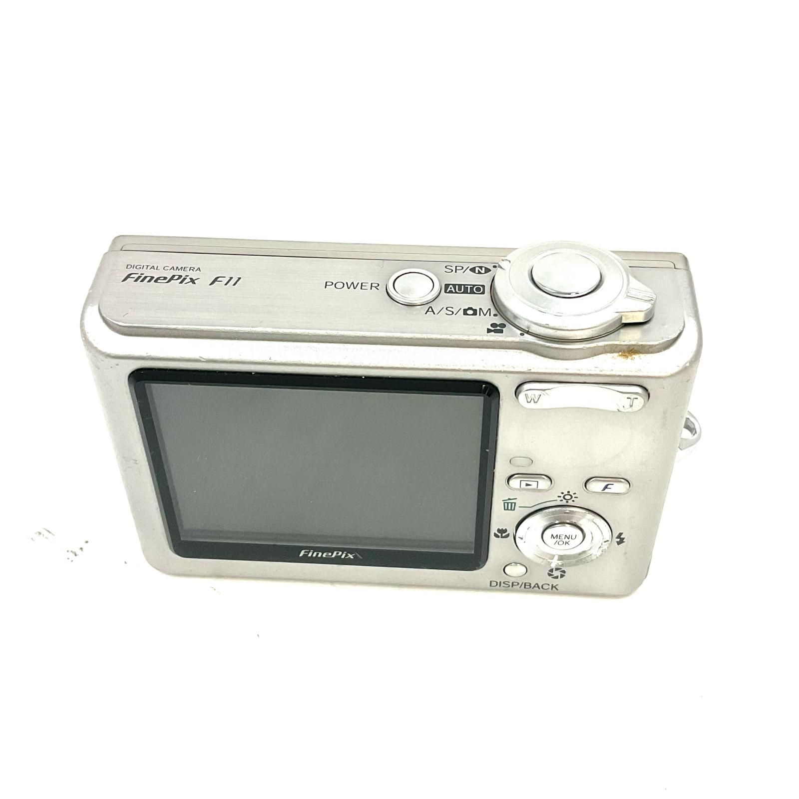[Full Refund Guarantee] [Fastest Shipping] FUJIFILM Compact Digital Camera FinePix F11 Silver Operation Confirmed