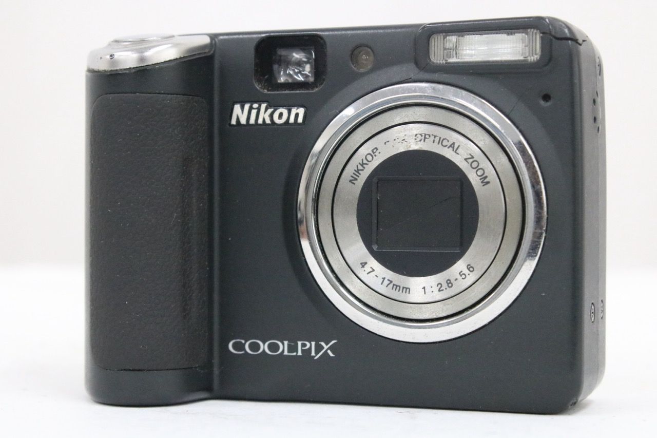 [Return Guarantee] Nikon COOLPIX P50 black compact digital camera with battery e18181