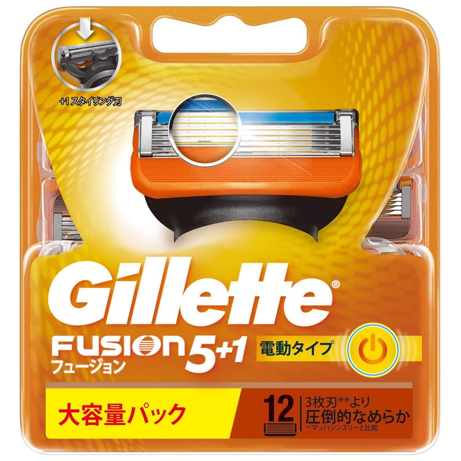 ジレット 髭剃り フュージョン 5+1 パワー 替刃12個入 10,199円