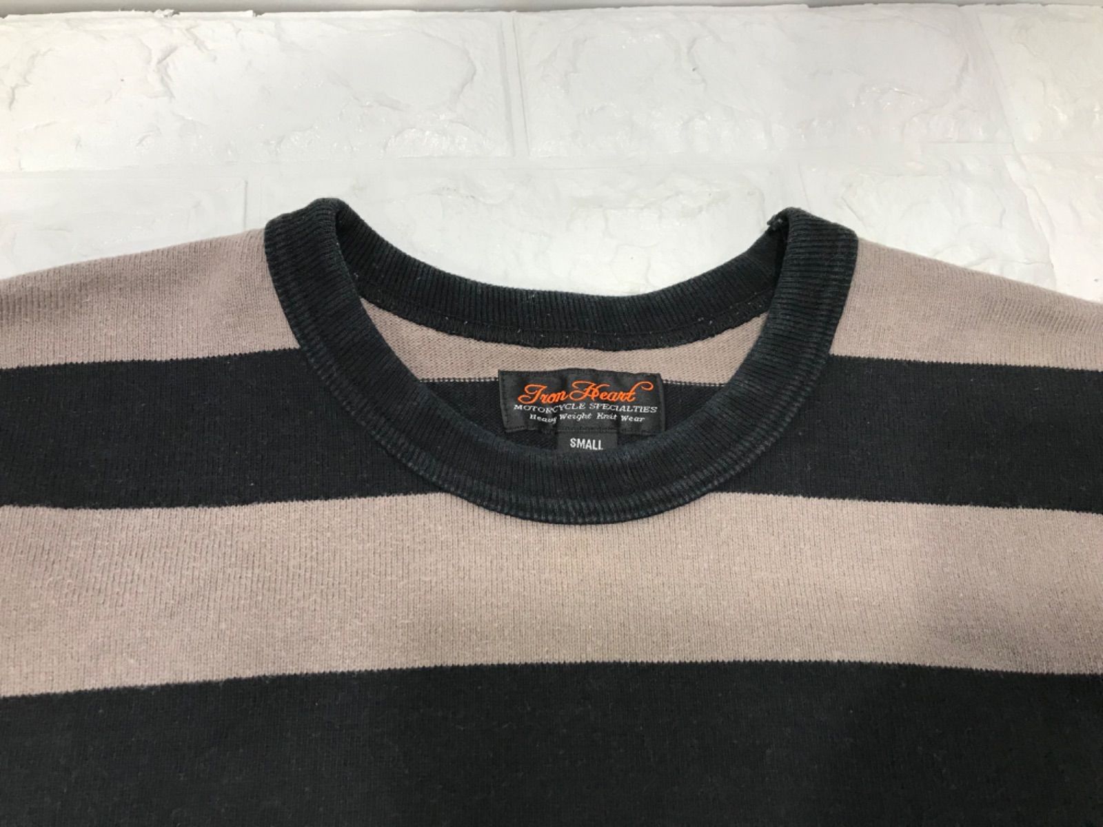 IRON HEART（アイアンハート）ボーダー L/S Tee （長袖のボーダーT