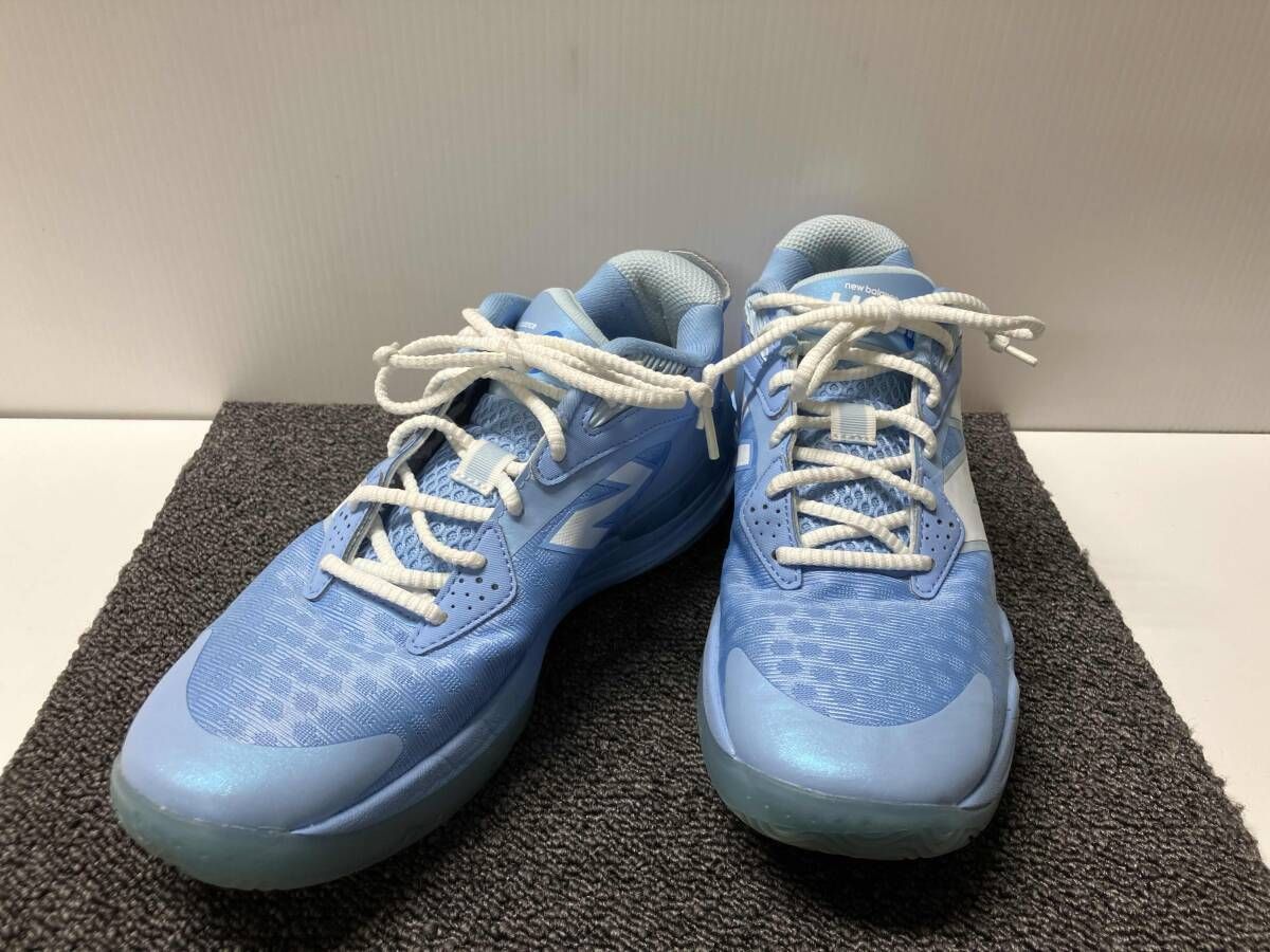 NEW BALANCE NEW BALANCE BBHSLVR2 SIZE 26.5cm HESI LOW v2 LIGHT BLUE BASKETBALL SHOES
