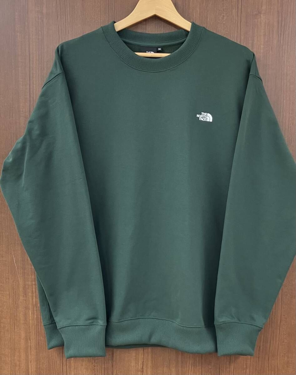 THE NORTH FACE ザノースフェイス スウェット トレーナー グリーン M 