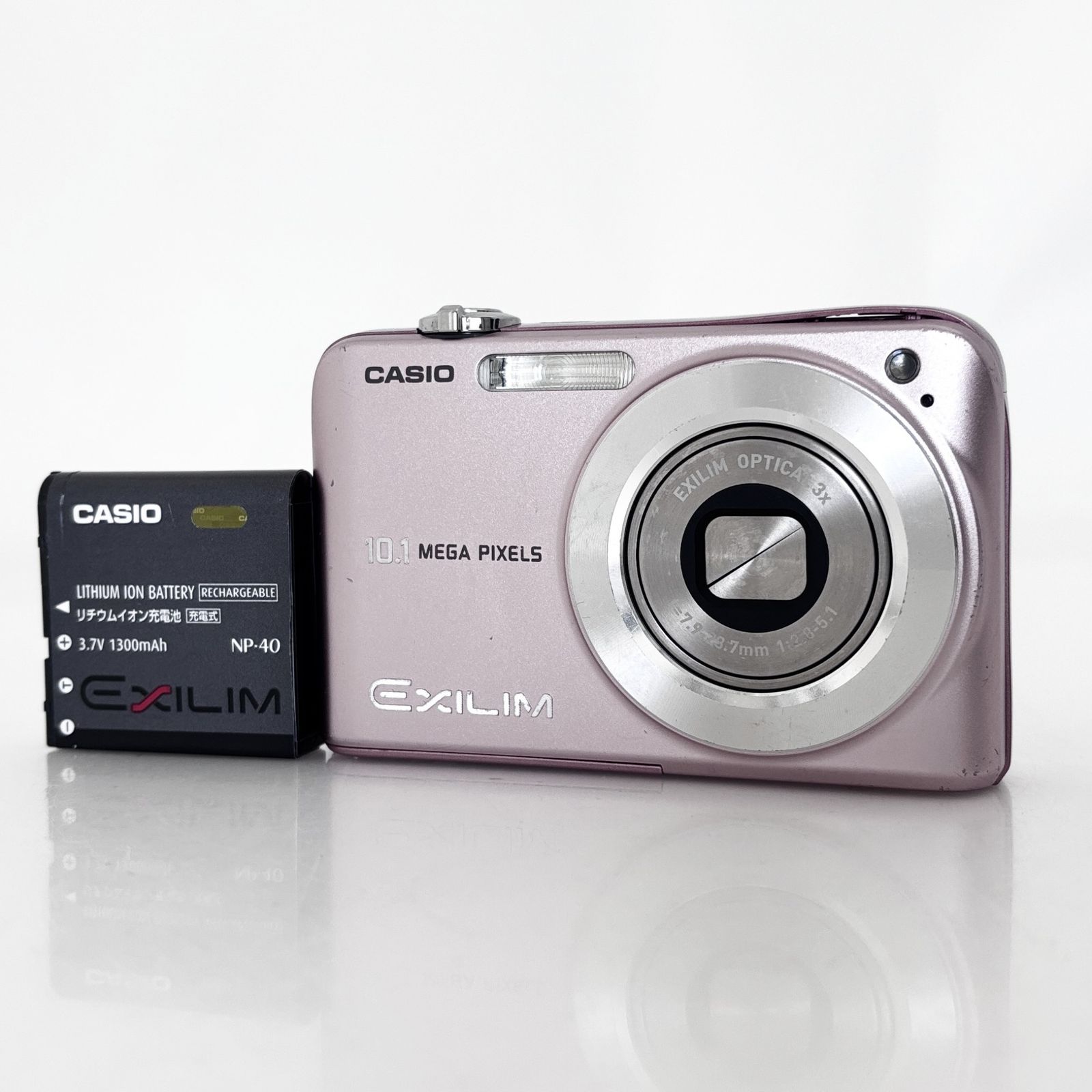 [Casio] CASIO EXILIM EX-Z1050 Pink Compact Digital Camera #W298