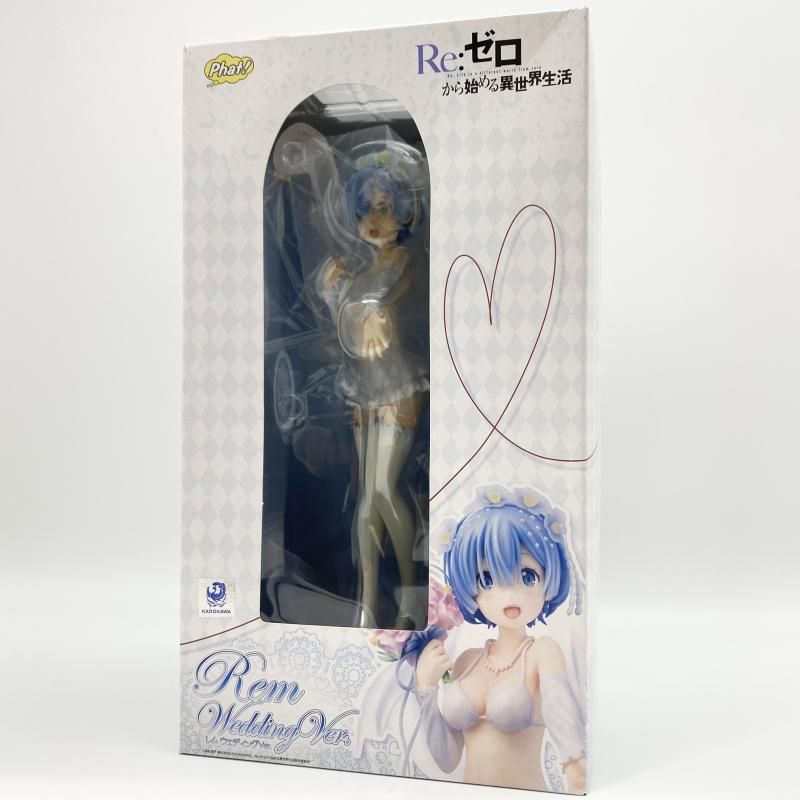 [Used] Unopened 1/7 Rem Wedding Ver. Phat! Fat Company Re:Zero − Starting Life in Another World Rizero [17]