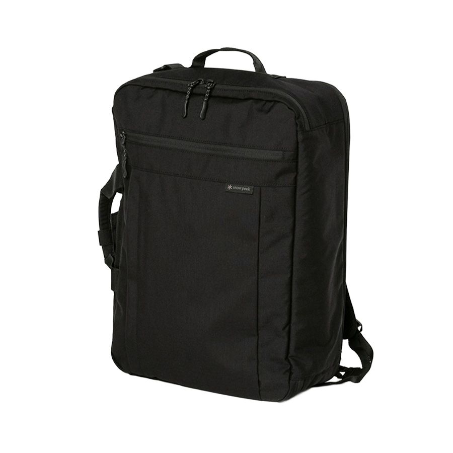 snowpeak Everyday Use 3Way Business Bag リュック 大容量 普段使い ビジネス 通勤 使いやすい レディース メンズ ギフト プレゼント ブラック ac25su401
