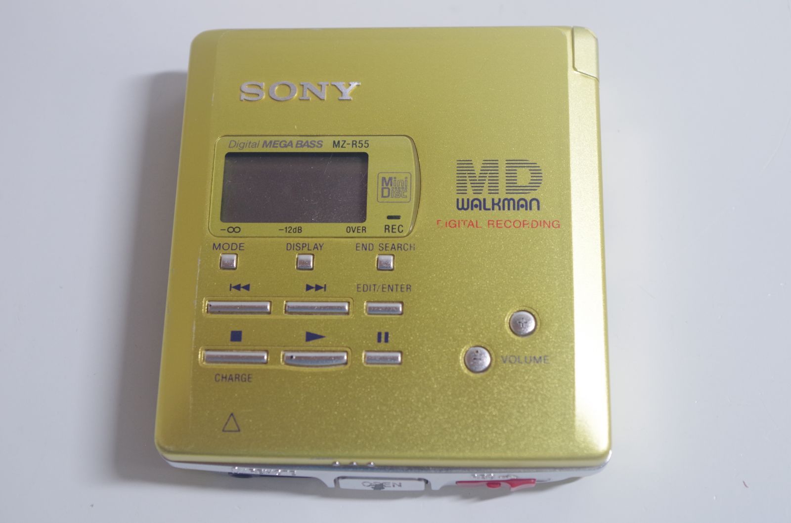 A7937 SONY MZ-R55 ポータブルMDプレーヤー