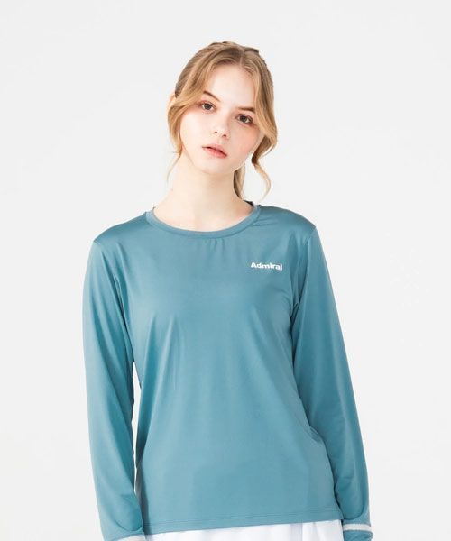 【アドミラル】Admiral ATLA647 2026秋冬ウェア（レディース）メッシュテープカフスL/S TEE