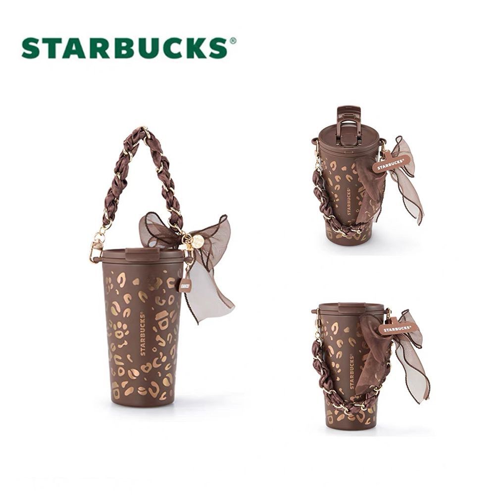 まもなく完売】 STARBUCKS スターバックス レオパード柄 タンブラー