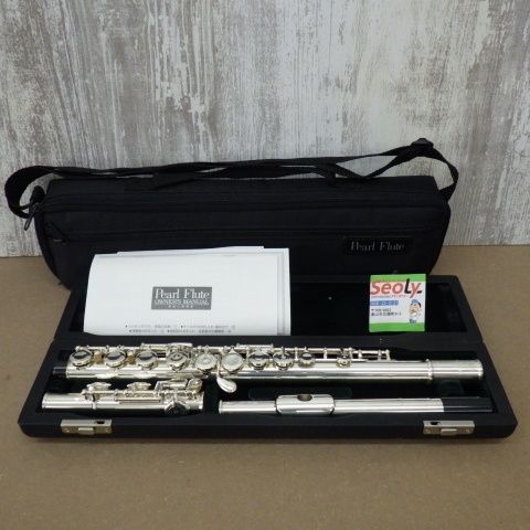 パールフルート Pearl PF-525E 楽器 ハードケース入り SILVER刻印あり 管楽器 音楽 現状 中古品