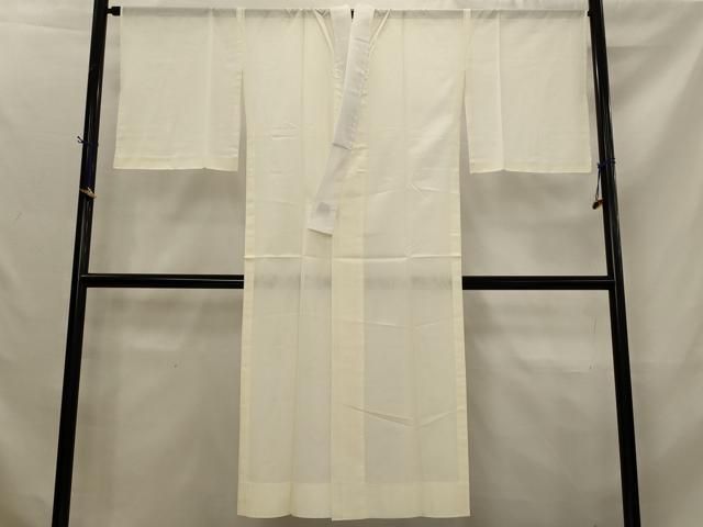 平和屋着物＊夏物　長襦袢　絽　生成り色　洗える着物　AABK8888st