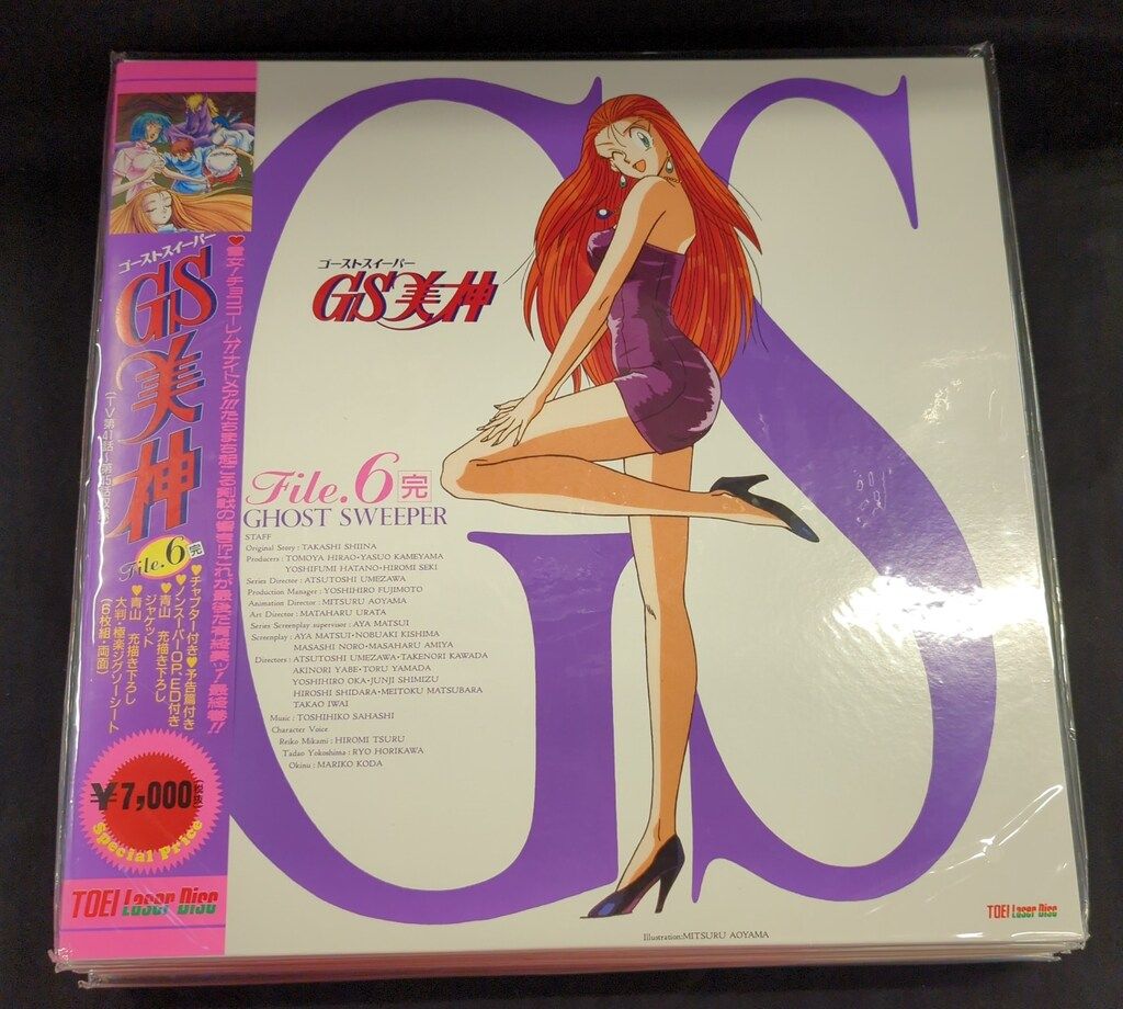 アニメLD ゴーストスイーパー GS美神 全6巻