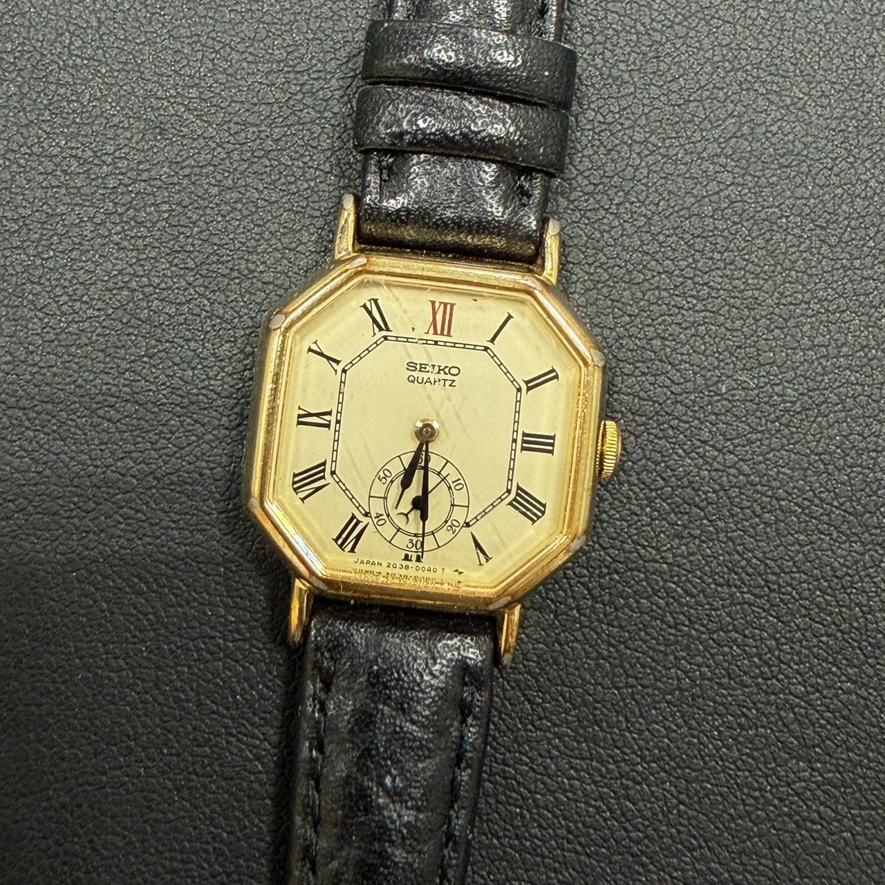 MK 1526【ER268】 セイコー　SEIKO　スモセコ　2G38-5020　クォーツ　腕時計　266246684