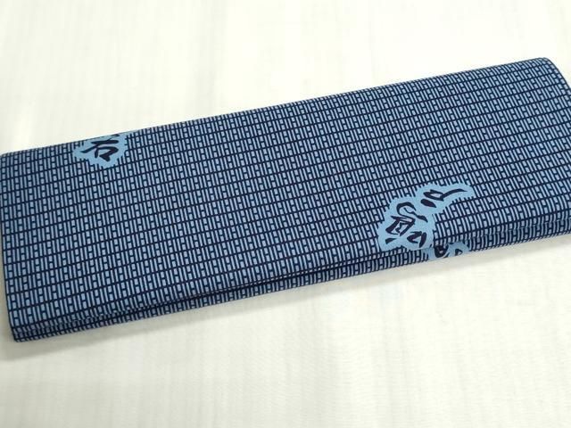 平和屋着物＊夏物　浴衣　反物　着尺　注染　四股名　相撲　力士　稀勢の里 若の里 隆乃若 鳴戸　幾何学文　綿　逸品　未使用　DABG9500we 15,392円