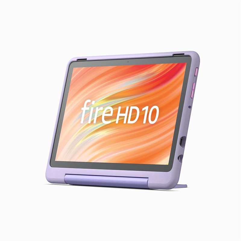 【新品】 【Fire HD 10 第13世代用】純正 キッズ向けスリムカバー (パープル) 1