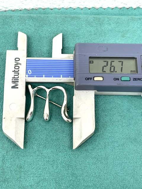 ティファニー エルサペレッティ ブローチ SV925 6.0g 希少品 美品