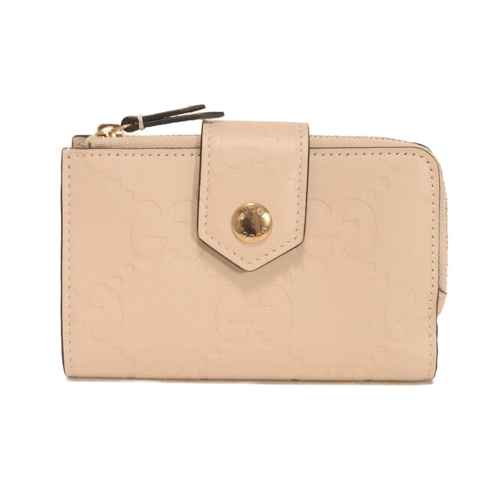 GUCCI グッチ GG ミディアム ウォレット グッチシマ GGシマ カーフ L字