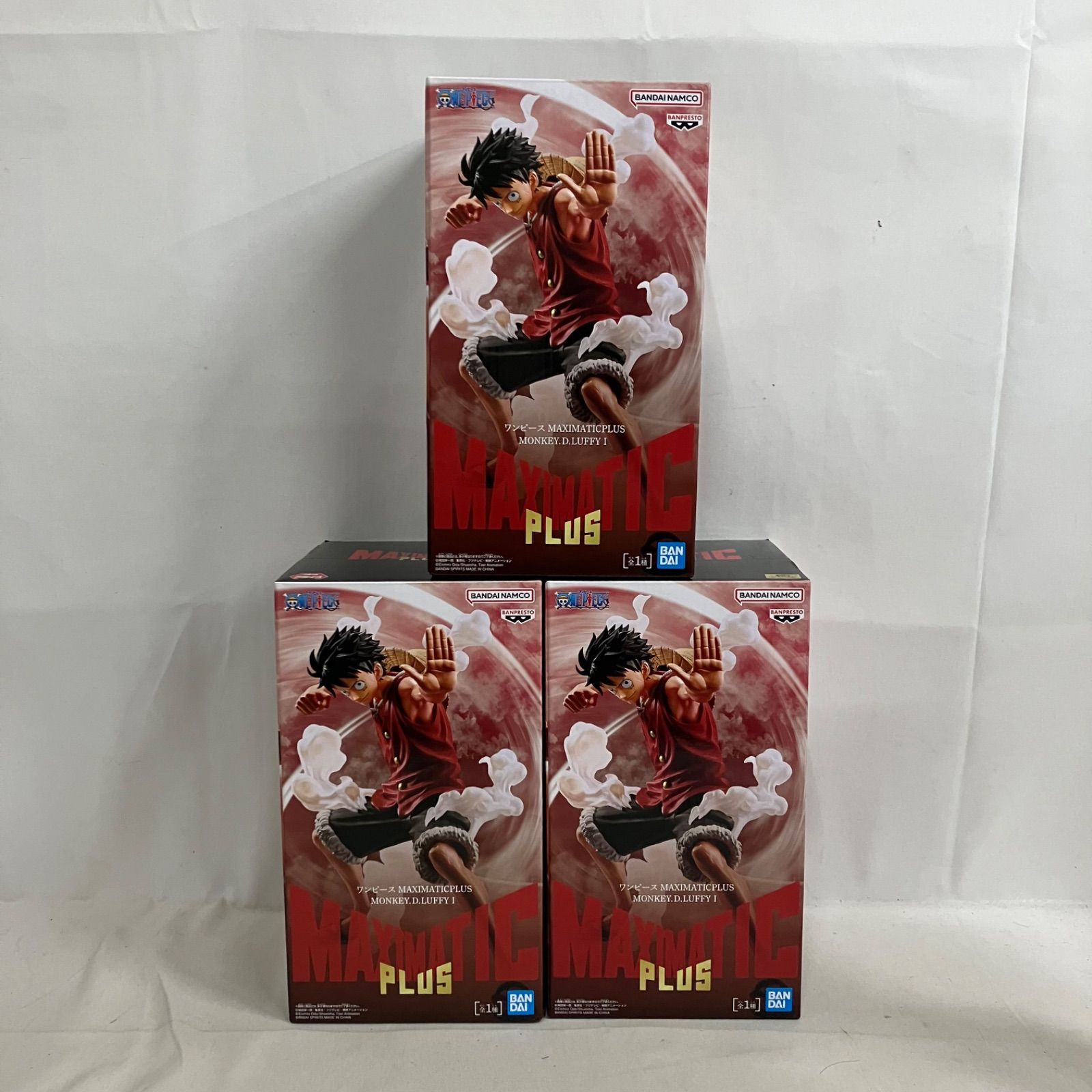 未開封 ワンピース MAXIMATIC PLUS モンキー・D・ルフィ Ⅰ フィギュア