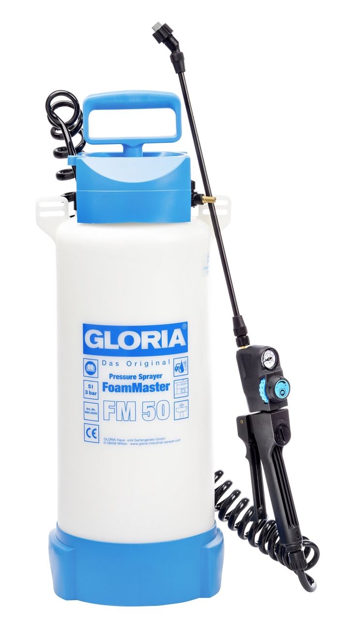 【新品・2営業日で発送】日本クランツレ 泡洗浄器(蓄圧式) 5L FM50 1個